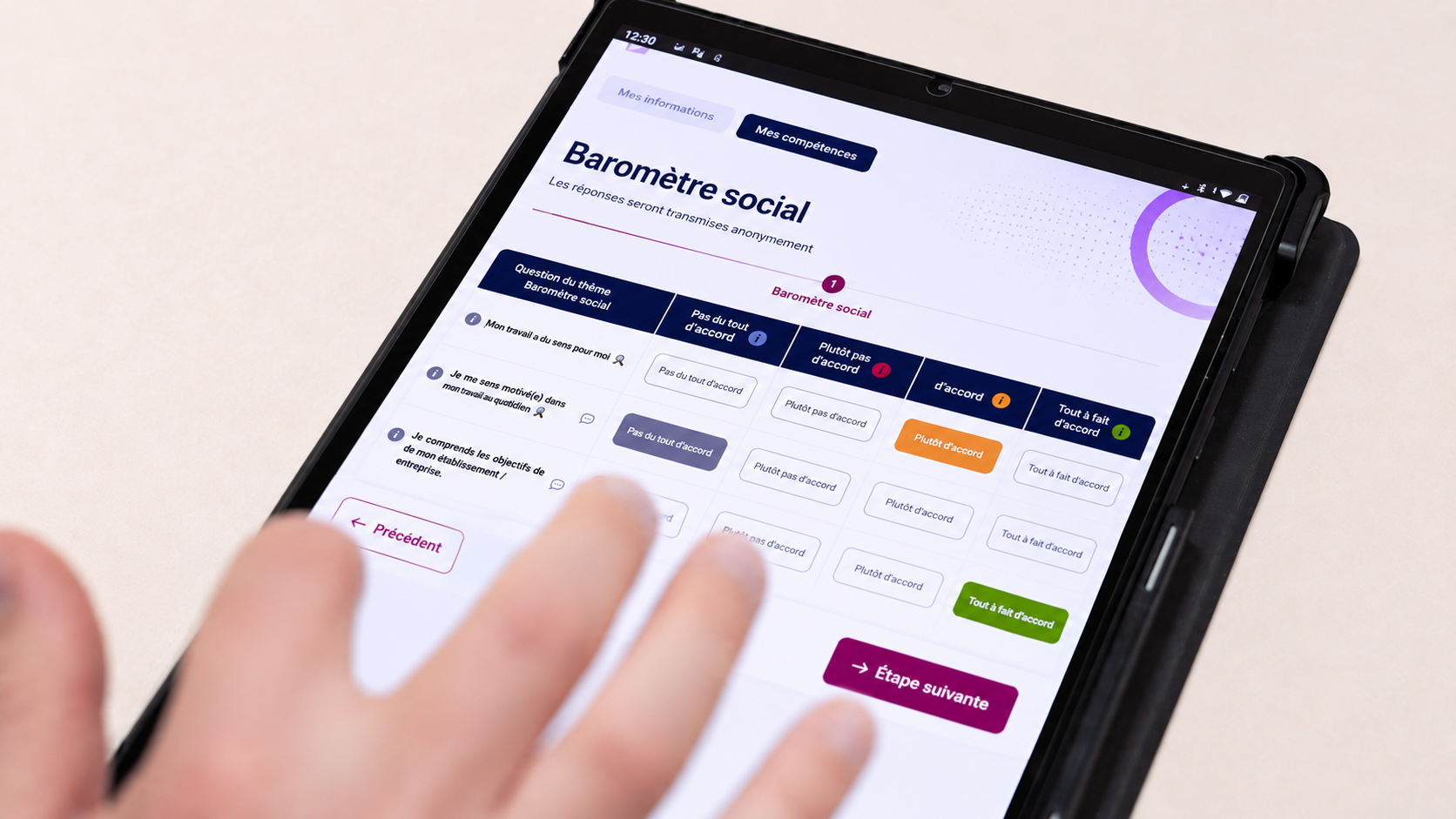 Baromètre social